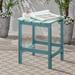 EROMMY HDPE Folding Adirondack Chair Side Table - Blue