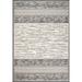 nuLOOM Lana Striped Indoor/Outdoor Area Rug 7 6 x 10 9 Gray