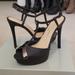 Jessica Simpson Shoes | Jessica Simpson Platform Dark Grey Ankle Strap Heels | Color: Gray | Size: 7.5