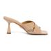 Michael Kors Shoes | Michael Kors Clara Mule Woman Sandal Size 9. | Color: Tan | Size: 9