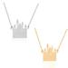 Disney Jewelry | 4/$30 New Magic Kingdom Pendant Necklace | Color: Gold/Silver | Size: Various