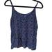 American Eagle Outfitters Tops | American Eagle Outfitters Blue Floral Tank Medium | Color: Blue/Pink | Size: M