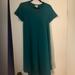 Lularoe Dresses | Lularoe Carly Dress, Size Xs, Turquoise | Color: Blue/Green | Size: Xs