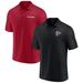 Men's Fanatics Branded Black/Red Atlanta Falcons Dueling Two-Pack Polo Set