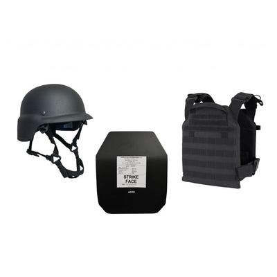 United Shield Active Shooter Level III PST 650 Helmet 2 10in x 12in Acer Plates Tan Small ASLIII-S-T