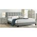 Wildon Home® Braylea 3 Piece Bedroom Set Upholstered in Gray | 36 H in | Wayfair C590397A1C5C47298D12C69DBF8A31DA