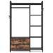 17 Stories 41.73" Clothes Rack Metal in Black | 70.87 H x 41.73 W x 15.75 D in | Wayfair 9EC258340C4848A2A4FF0E1B0D686F3A