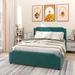 Red Barrel Studio® Queen Storage Panel Bed Upholstered/Velvet in Gray | 39 H x 64 W x 85.4 D in | Wayfair 340EA8A666A34B04A6FBC04C4B54B68B