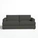 Birch Lane™ Cayden 84" Upholstered Sofa, Linen in Gray | 34 H x 84 W x 41 D in | Wayfair 57669114BA794C7280BDE9599A246DD9