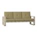 Woodard Vale 83.5" Wide Patio Sofa Metal in Gray | Wayfair 7D0420-70-03Y