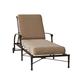 Woodard Delphi 76" Long Reclining Single Chaise w/ Cushion Metal | 22.75 H x 32 W x 76 D in | Outdoor Furniture | Wayfair 850470-48-24T