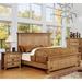 The Twillery Co.® Blythe Wood Queen 2-Piece Bedroom Set Wood in Brown/Green | 63.75 H x 81.75 W x 88.75 D in | Wayfair
