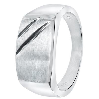 Lucardi Ringe 925 Silber - silbern 55mm Herren Image