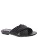 Calvin Klein June 2 - Womens 6 Black Sandal Medium