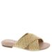 Calvin Klein June 2 - Womens 6.5 Tan Sandal Medium