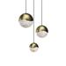 SONNEMAN Robert Sonneman Grapes 8 Inch 3 Light LED Multi Light Pendant - 2914.14-AST