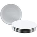 Seltmann Weiden 6er-Pack Speiseteller »Compact« Ø 25 cm weiß, 25x25 cm