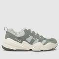 Nike tech hera trainers in grey & green