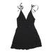 Milk and Honey Dress - A-Line: Black Polka Dots Skirts & Dresses - Kids Girl's Size 10