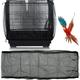 Bird Cage Cover Adjustable Bird Cage Seed Catcher Universal Birdcage Nylon Mesh Net Seed Feather Catcher Birdcage Cover Skirt Seed Guard For Parrot Parakeet Round Square Bird Cages