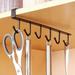 Hariumiu Kitchen Mug Hook Display Cup Storage Organizer Hanger Rack and Scarf Hanging Hook Rack Holder Under Cabinet Closet