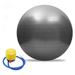 Ball Chair Yoga Ball Chair Exercise Ball Chair with Base & Bands for Home Gym Workout Ball for Abs Stability Ball & Balance Ball Seat to Relieve Back Pain Grey Greyï¼ŒG12847