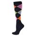 DNAKEN(5 pairs) Compression Socks for Women & Men Circulationis Best Support for Athletic Running Hikingï¼ŒNursing plus size compression socks wide calf compression socks for women plus size