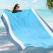 Boluotou Beach Blanket Oversized 118 x110 Sandproof Water Resistant Beach Blanket Portable Outdoor Camping Blanket Must Have for Travel Camping Hiking(BigBlueGray)