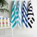 Set of 2 Cabana Stripe Beach Towel - Sangria - Frontgate Resort Collection™