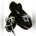 Vans Shoes | Black Vans Worn Once. Mens-4.5 Womens-6. Original Design- Made To Last! | Color: Black/White | Size: 4.5