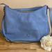 Michael Kors Bags | Michael Michael Kors Blue Sienna Medium Leather Convertible Shoulder Bag | Color: Blue | Size: Os