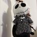 Disney Bags | Disney The Nightmare Before Christmas Jack Skellington Backpack Plush | Color: Black/White | Size: Os