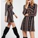 Free People Dresses | Free People Stella Mini Dress Xs | Color: Black/Brown | Size: Xs