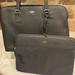 Kate Spade Bags | Kate Spade Leather Work Laptop Business Bag Tote Euc | Color: Black | Size: 11h X 15l X 5.5w