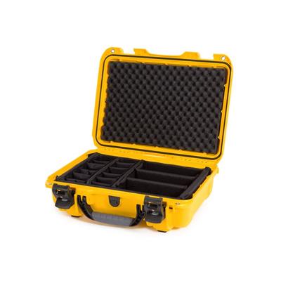 Nanuk 923 Hard Case w/ Padded Divider Yellow 923S-...