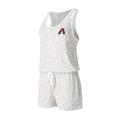 Women's Concepts Sport Cream Arizona Diamondbacks Montana Hacci Knit Romper