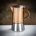 La Cafetiere Stainless Steel Stovetop - 6 Cup, Copper