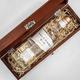 Salcombe Start Point Gin in Personalised Premium Wood Gift Box - Engraved with your message