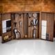 L'Atelier du Vin Wine Connoisseur's Walnut Corkscrew Cabinet d'Oeno-Curiosites - can be Engraved or Personalised