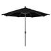 Arlmont & Co. Austan 11' Market Umbrella Metal in Blue/Brown/Indigo | Wayfair 72520A8337EA427998765758D38A69D9