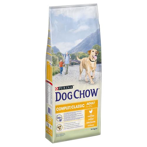 2x14kg PURINA Dog Chow Complet Classic Huhn Hundefutter Trocken