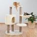 Tucker Murphy Pet™ 39" Lyle Moriles Cat Tree Manufactured Wood in Gray/Brown | 38.75 H x 23.5 W x 15.5 D in | Wayfair
