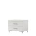 Ivy Bronx Dhiyan Modern Wood Nightstand Bedside Table w/ 2 Drawers Wood in Brown | 23 H x 22 W x 16 D in | Wayfair 80E8EE7EC6D34796B958C69BAE9FDEDA