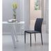 Confidence Dining Chair (Set of 4) Black - 16.9" W x 21.7" D x 35" H