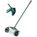 Gymax 18-inch Rolling Lawn Aerator Rotary Push Tine Spike Soil - See Details
