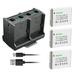 Kastar 3-Pack Battery and Quadruple Charger Compatible with Canon PowerShot SD4000 IS PowerShot SX170 IS PowerShot SX240 HS PowerShot SX260 HS PowerShot SX270 HS PowerShot SX280 HS