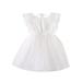 ZRBYWB 2023 New Summer Fashion Sleeveless Mesh Princess Dresses Korean Style Little Girls Dresses Sweet Mesh Party Dress Clothes Summer Girl Clothes