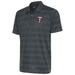 Men's Antigua Charcoal Minnesota Twins Compass Polo