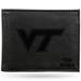 Black Virginia Tech Hokies Personalized Billfold Wallet