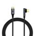 Lomubue Data Cable High Speed Transmission Fast Charging 20Gbps PD100W Type-C Mobile Phone Magnetic Charging Cord Computer Accessories